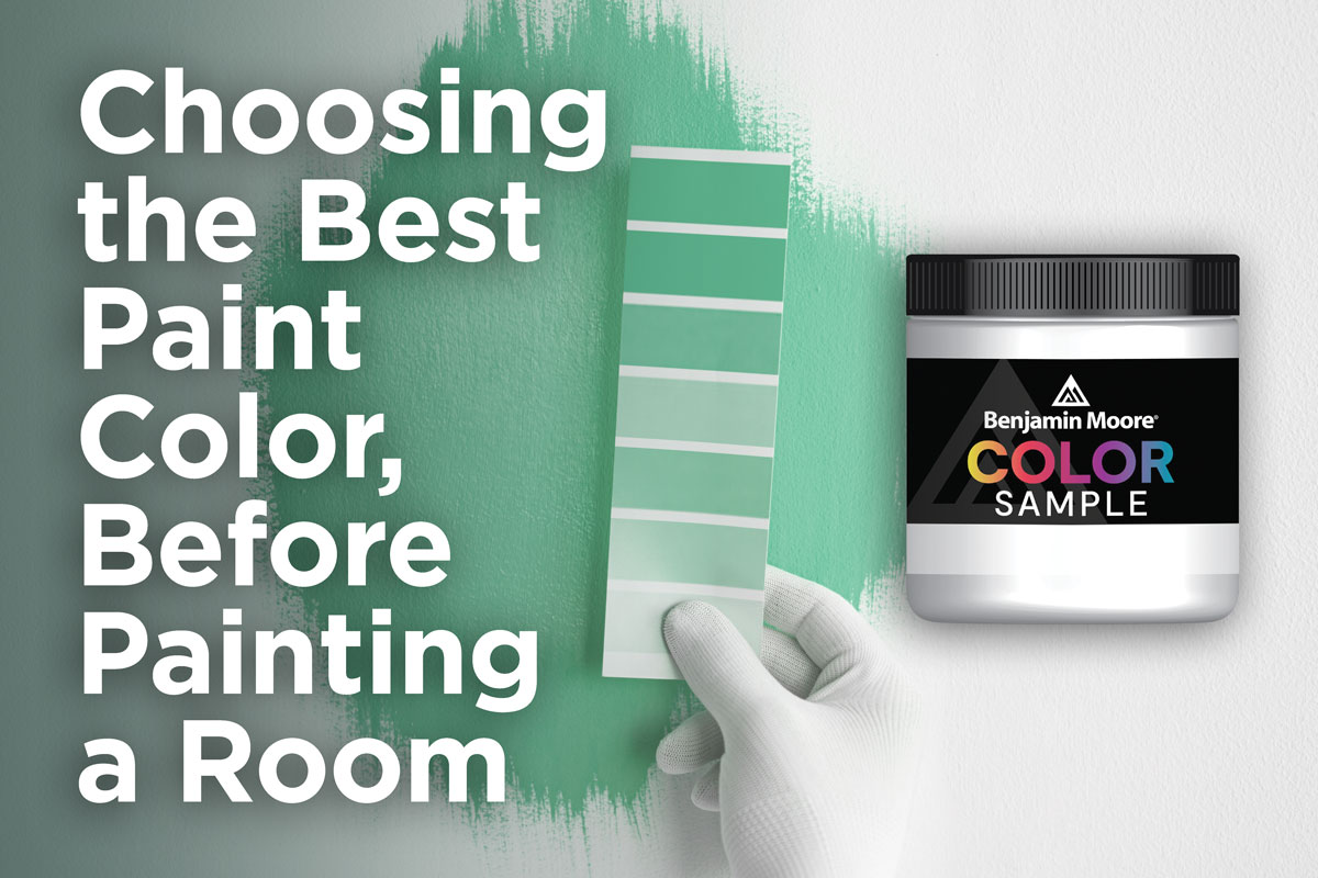 Choosing the Best Paint Color, Before Painting a Room